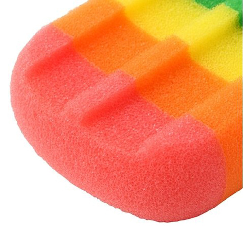 Creative ice cream shape kitchen sponge, popsicle sponge brush, kitchen scouring pad, dishwashing sponge and scouring pad