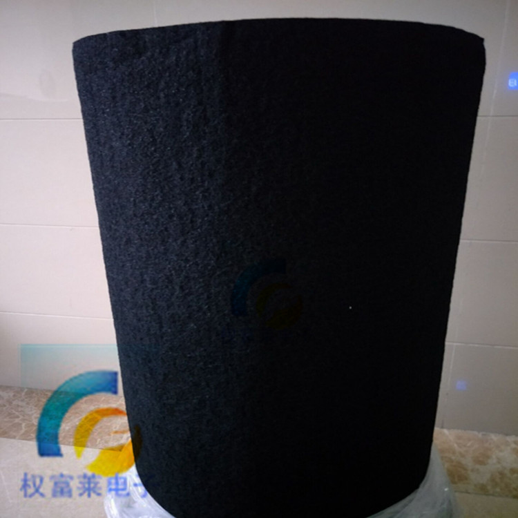 活性碳纤维滤网 除异味过滤棉 除臭活性炭棉 除异味纤维过滤棉