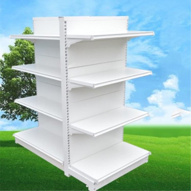 药店超市货架单双面加厚便利店母婴洞洞板展示架柜文具店日式货架