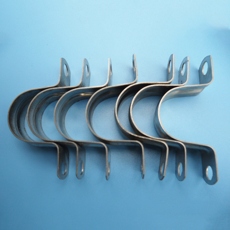 上市25骑马夹加厚201、304   6分单边管夹U管型夹半边