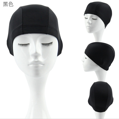 Wholesale Fashion Swim Caps for Men, Women, and Children - Solid Color, Comfortable, Breathable, High Elasticity, Multiple Color Options