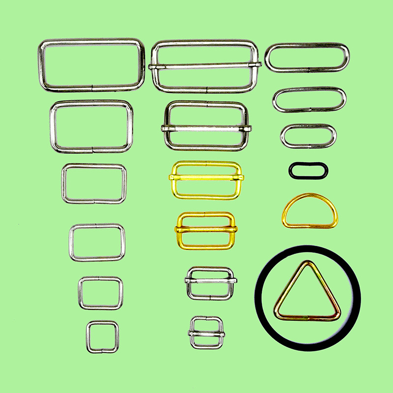 厂家 供应金属调节扣 金属D扣 半圆扣 三角环二档扣多种规格