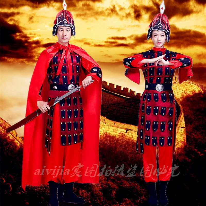 Древние солдатские доспехи боевой халат Плащ Хуа Мулан общая военная форма Цинь и Хань Три Королевства Ян Генеральный отец в законе оперный костюм