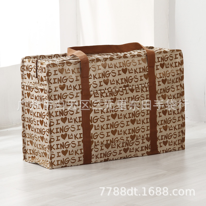 厂家批发牛津布行李袋加厚帆布袋折叠旅行包大容量行李包收纳袋