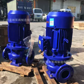 立式管道泵 ISG50-160IB锅炉高层增压离心泵