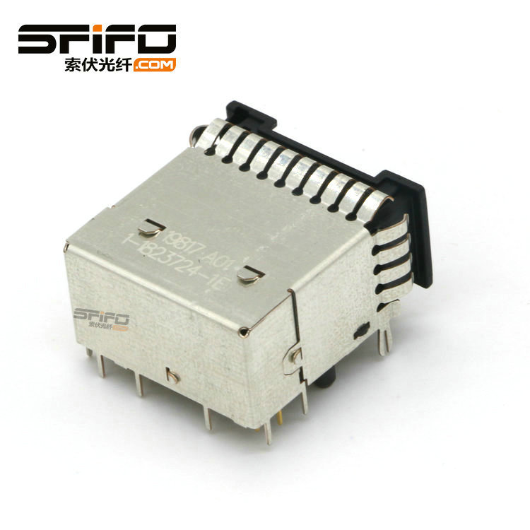 原装泰科MOST汽车光纤1-1823724-1连接器150兆模块插座端子收发器