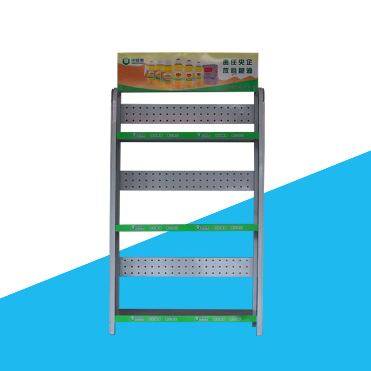厂家定 制 粮油展架 食品饮料展架陈列架 文具生活用品铁艺展示架