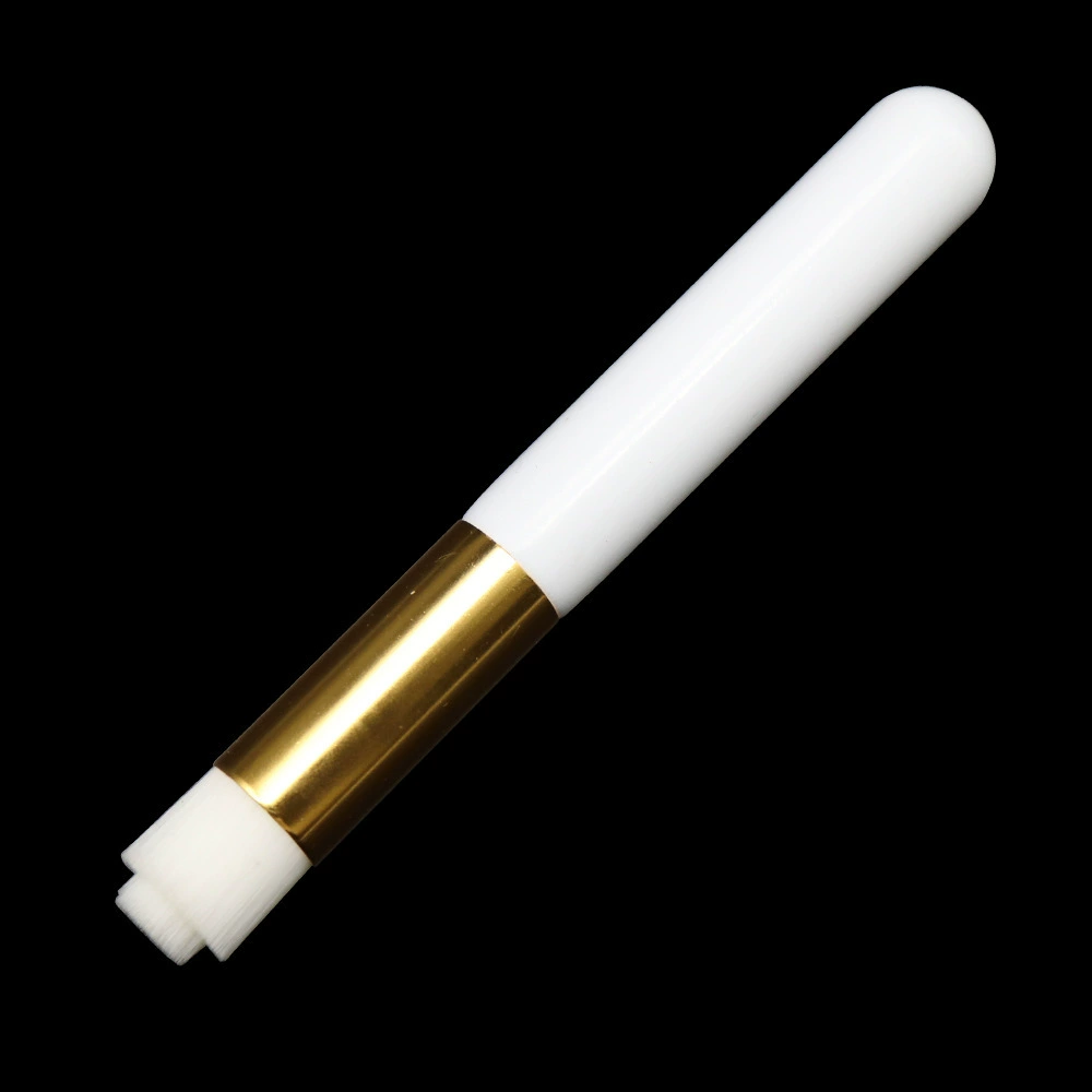 Nasal cleaning brush, 11 cm, ABS or wooden handle, flat or convex head, customizable colors
