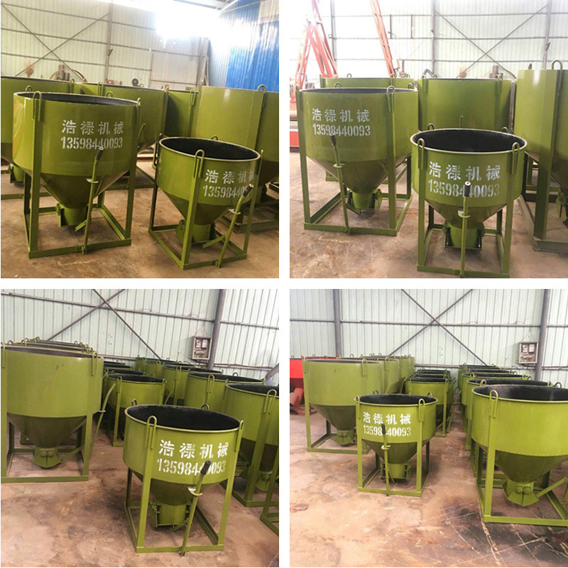 小型塔吊吊机用料斗 混凝土塔机料斗 小吊斗耐用耐用性强