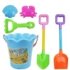 Blue beach set, 6 pieces