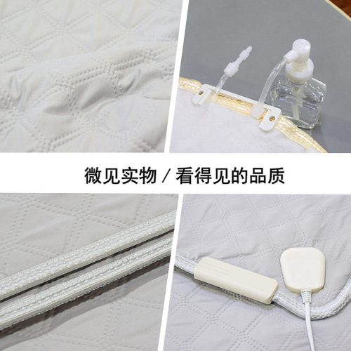 Hot-selling constant temperature comfortable electric heating pad for single or double use, water-heating mattress manufacturer, adjustable temperature, household water circulation electric quilt