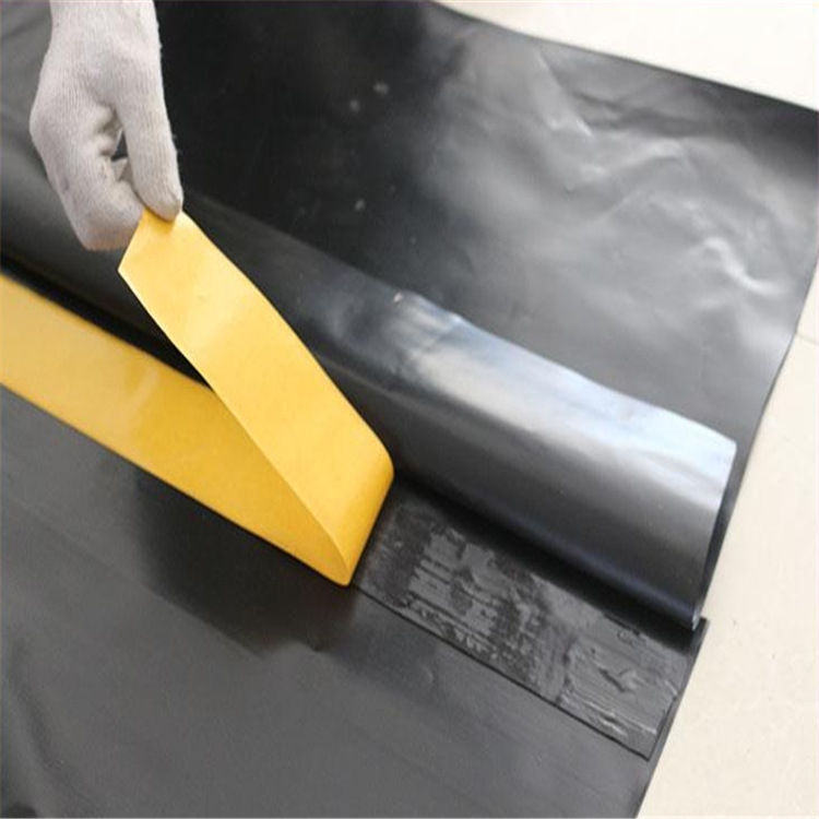 HDPE土工膜防渗膜接缝拼接胶带双面胶带接缝防水板粘结防水胶带