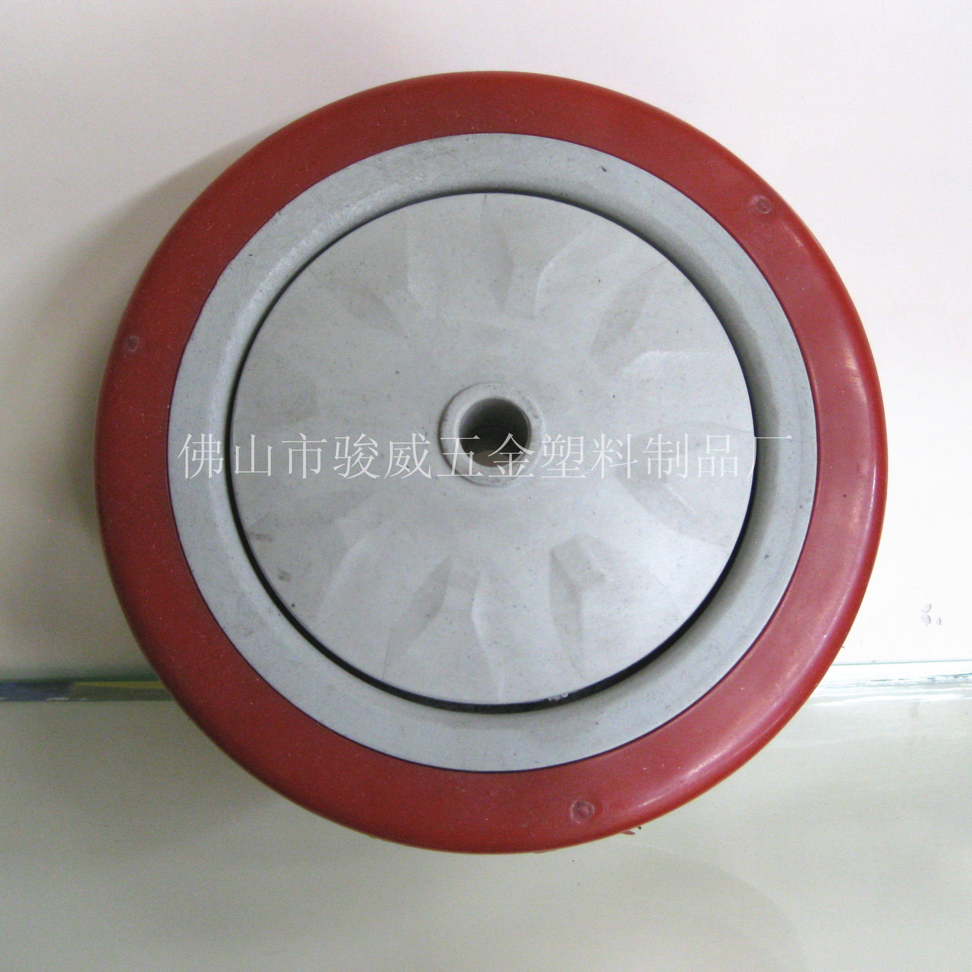 5寸单轴PVC轮，PVC脚轮TPU轮子，3寸4寸橡胶塑料尼龙单轮