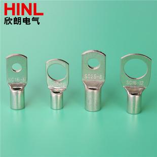 Sc10-5-Terminal Sc16-5 Sc25-5 Wire Nose Copper Tin-Plated Peeking Copper Wire Ear Copper Nose
