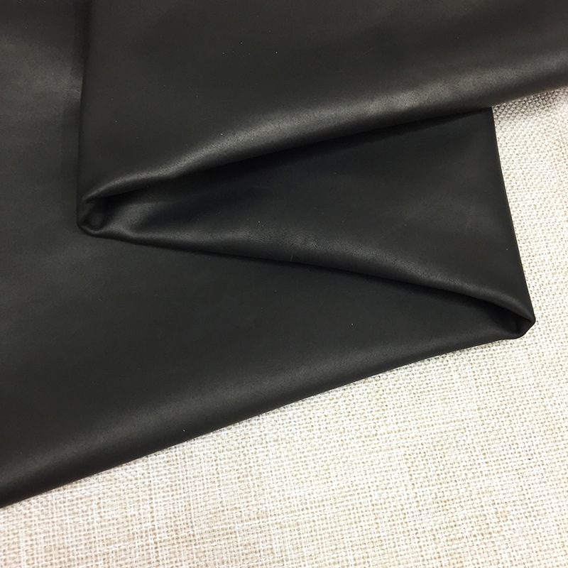 牛里皮黑色苯染无涂饰水染头层绵头层牛皮真皮