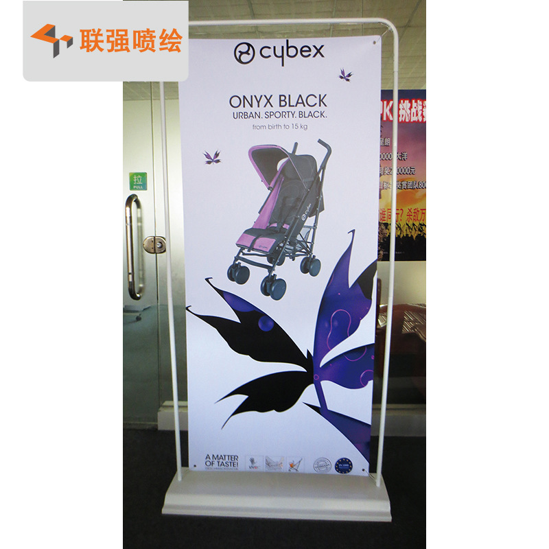 深圳安装加工展会物料 厂家制作新款铁质门型展架