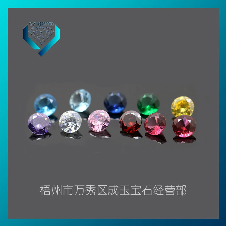 Blue yellow zirconium, gemstone, wholesale