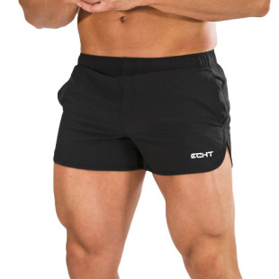 Summer Sports Shorts Men's Quick-drying Marathon Running Three-point Pants Fitness Leisure Beach Pants Fitness Three-point Pants Trendy