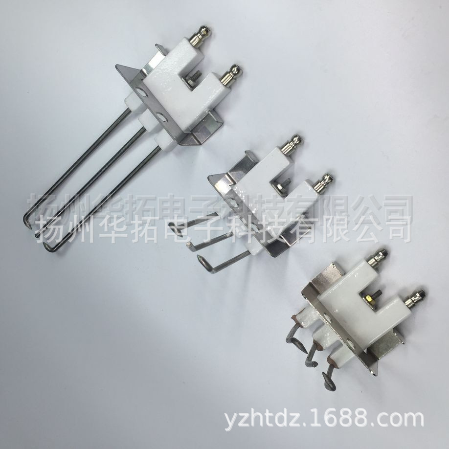 三支柱式点火针P-3C红外线炉头点火针三联体燃烧机厨房配件点火针