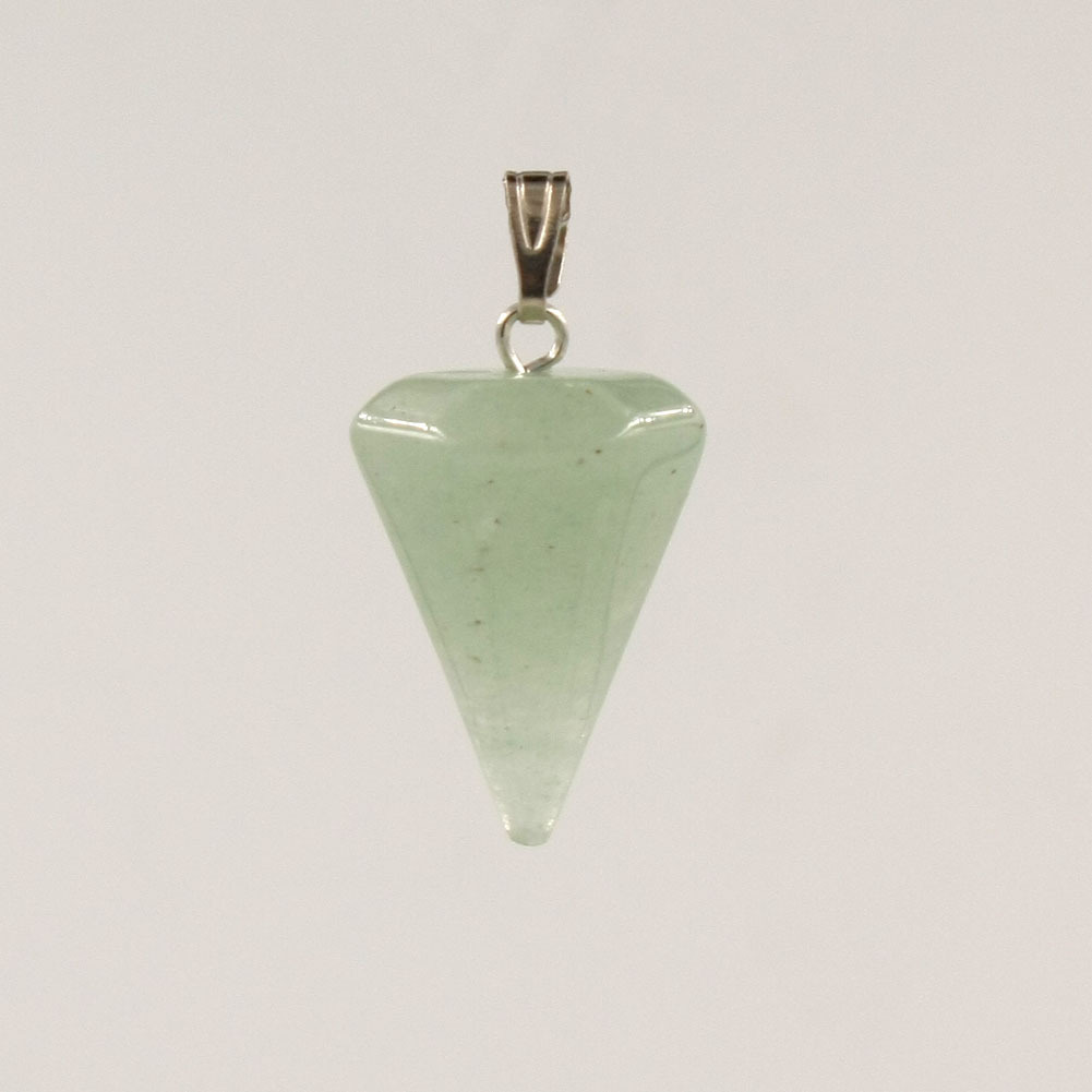 Ebay deseo piedra natural cristal ágata facetado cónico hexagonal columna espíritu Péndulo collar colgante Péndulo