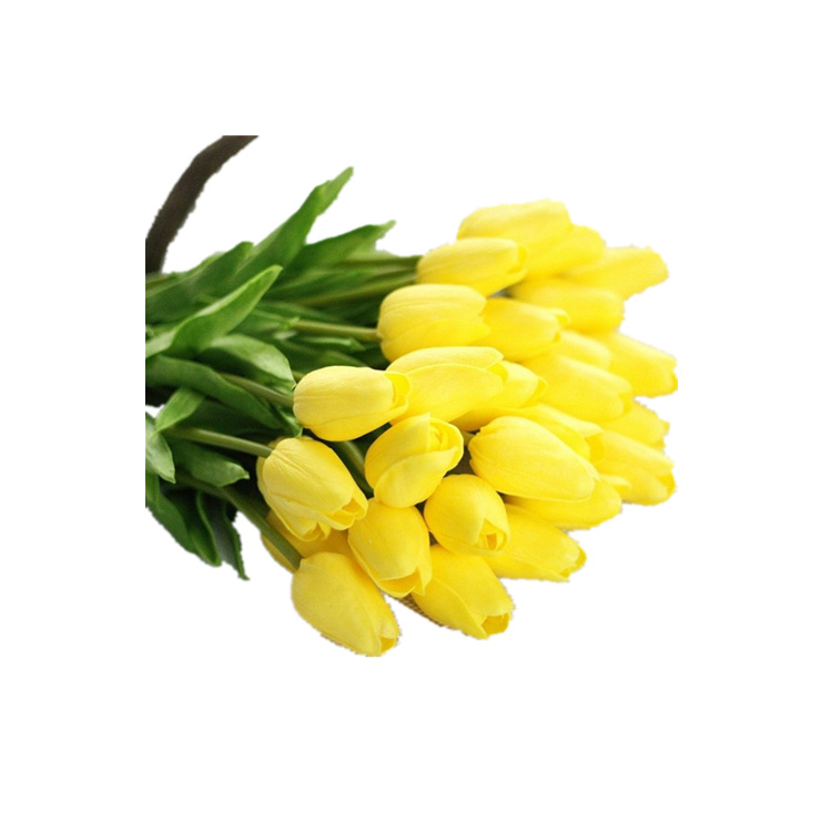 Tulipán simulación hogar sala de estar decoración decorativa flor seca flor falsa flor interior mesa de comedor floral fábrica al por mayor