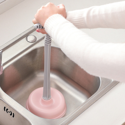 Toilet pipe unblocker, toilet suction puller, household sewer unblocking tool, suction puller, long handle