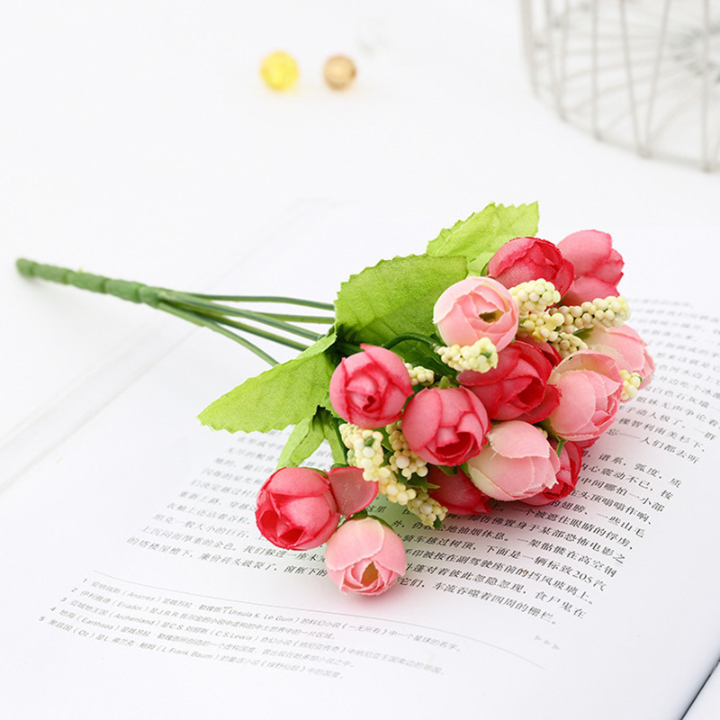 Duofu Strong Merchant Artificial Flower Star Bud Thumb Rose Wholesale Artificial Flower Plastic Flowers Home Display Floral Art Duofu Strong Merchant Artificial Flower Star Bud Thumb Rose Wholesale Artificial Flower Plastic Flowers Home Display Floral Art