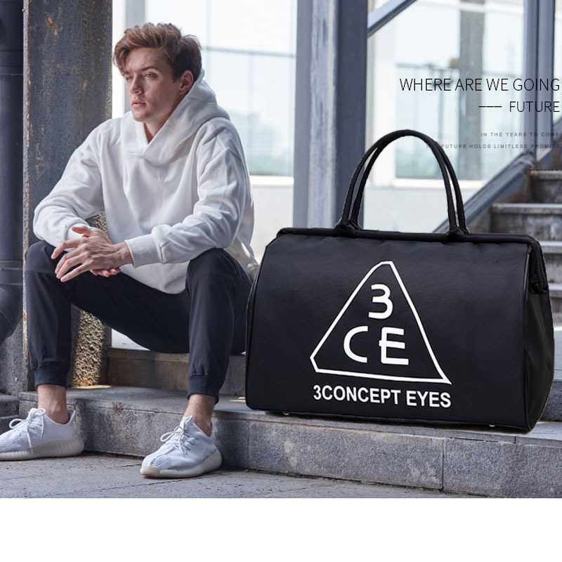 Logo impresión gimnasio yoga bolsa danza natación entrenamiento ejercicio bolsa hombres y mujeres viaje bolso impresión