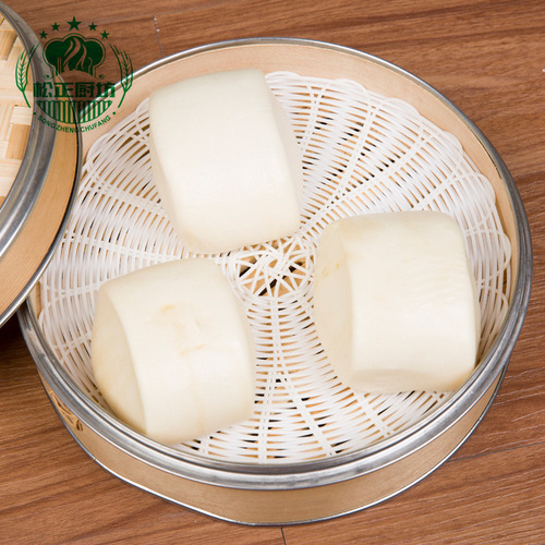 Rattan steamer mat, imitation straw steaming mat for steamed buns, steamed buns, non-stick mat, rattan grass mat, round silicone mat for steaming buns