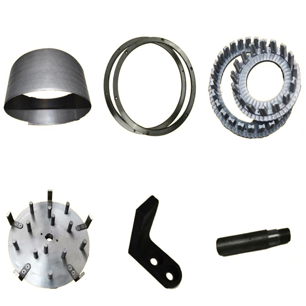 FFC系列粉碎机齿盘粉碎机配件 磨粉机固定盘打粉机齿爪盘大小磨盘