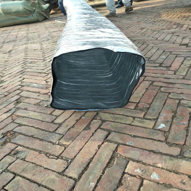 风机玻纤布软连接 铝箔橡塑软管 盘管橡塑棉保温接头