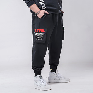 K70803 Red LeLei White 325 Organ Bag Long Wei Pants Instagram Fashion Brand Cargo Pants Student Large Size Casual Pants