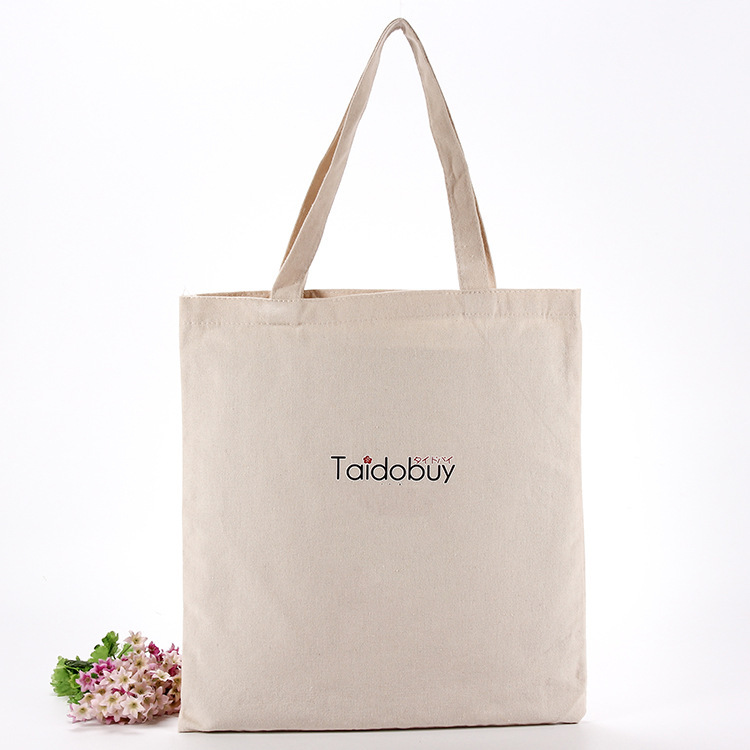 广州厂家直供logo 帆布袋 创意购物袋 帆布单肩包 棉布单肩包