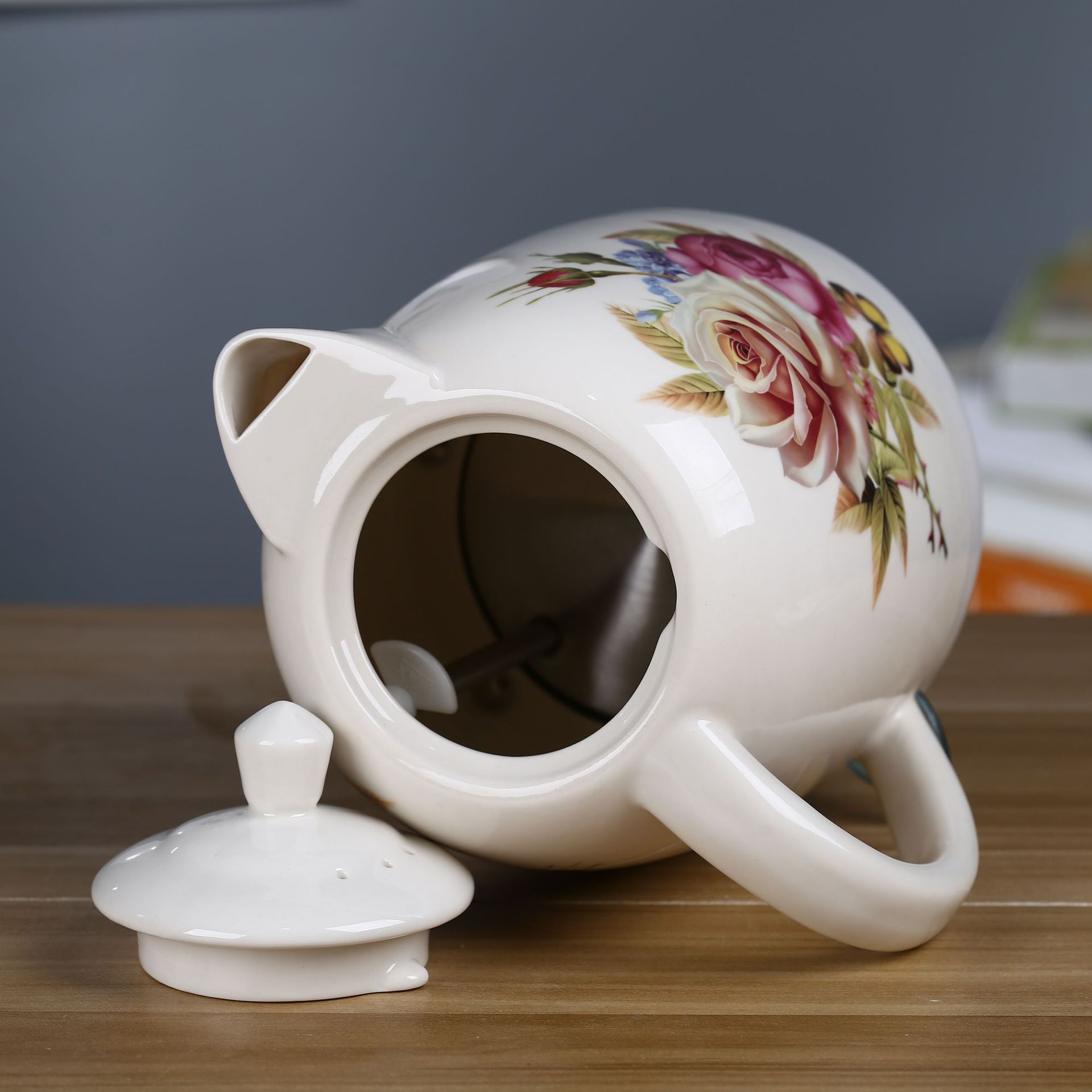 Jingdezhen cerámica Hervidor eléctrico hogar grado alimenticio calefacción rápida caldera Europea Kung Fu té fabricante