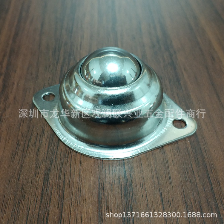 输送线1寸201牛眼球 25mm不锈钢万向球 菱形大牛目抛光lxy钢珠