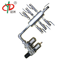 不锈钢316气源分配器二联件smc气源处理器多管空气源分配器6路定