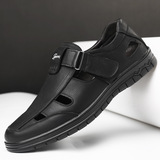 Комфортные резиновые дышащие сандалии для отдыха, 2023