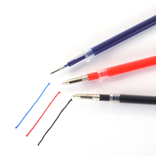 Manufacturer wholesale pen core full needle tube ballpoint pen red blue black carbon pen core 0.5 bullet head replacement core 