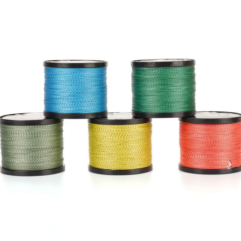 Los fabricantes de Wild Well venden la línea PE spot de alta resistencia 1000 M 4-woven línea de caballo fuerte Luya spinning Net línea trenzada