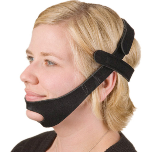 Cross-border new adult anti-snoring men's and women's snoring belt chin dislocation belt head protection T-shaped headband