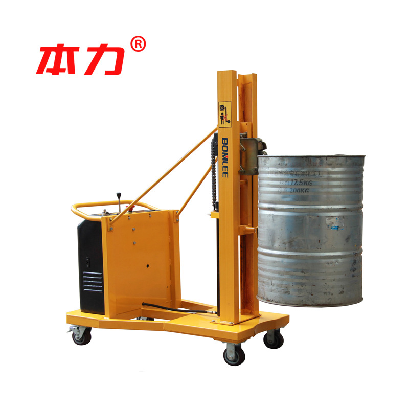 【液压堆高车】配重装卸BOMLEE嘉兴本力DT280无支腿半电动油桶