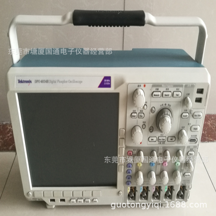 美国泰克DPO4034B数字示波器 350mhz 4通道