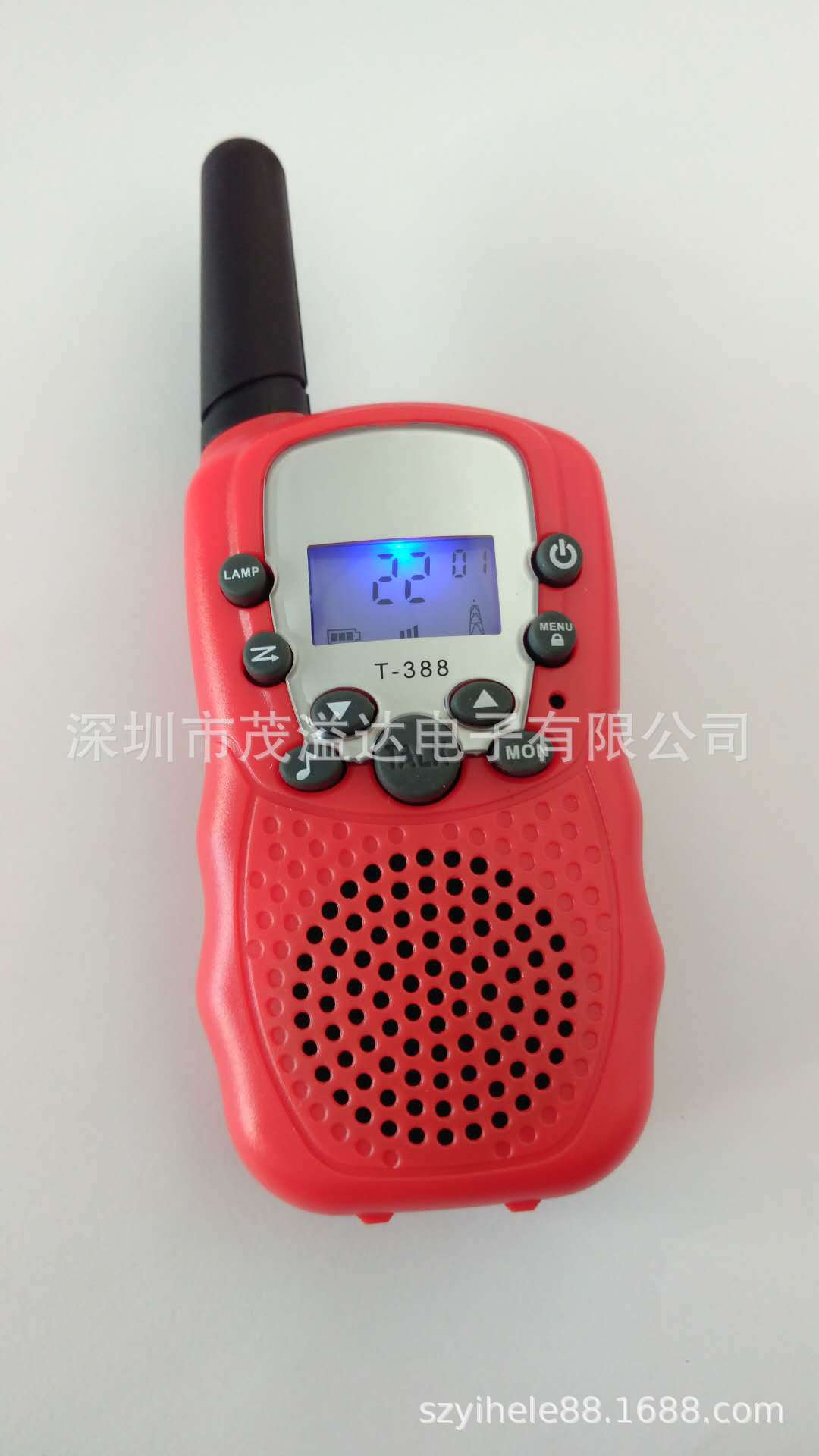 Amazon Venta caliente T-388 Comercio exterior e-commerce niños de dos tonos walkie-talkie