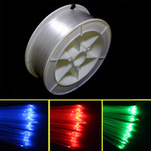 藝諾照明特價LED光纖燈光纖原材料導光塑料發光線透明燈條