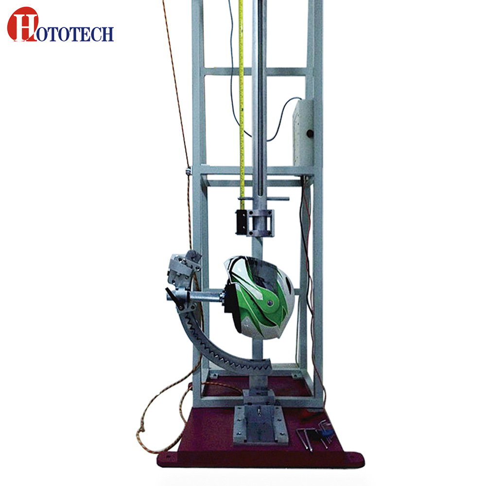 头盔护目镜耐穿透试验机 头盔穿刺 冲击锤3kg ECE R 22.06标准