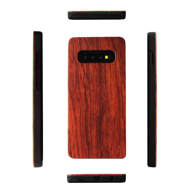 suitable for samsung s10 Half Pack PC + Wooden Mobile Phone Case s20plus solid Wood Protective Cover s10lite Bamboo shell suitable for samsung s10 Half Pack PC + Wooden Mobile Phone Case s20plus solid Wood Protective Cover s10lite Bamboo shell