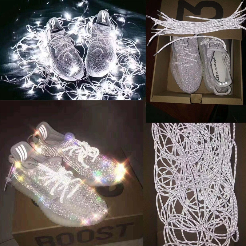 Retroreflective woven shoelaces, wholesale