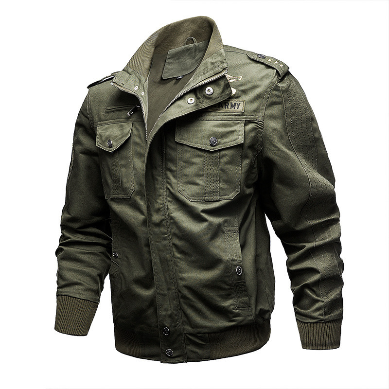 Men's Workwear Jacket, Thin Style, 2026 Spring and Autumn, Export American Style, Large Size, Loose Fit, Outdoor Casual Military Jacket Men's Workwear Jacket, Thin Style, 2026 Spring and Autumn, Export American Style, Large Size, Loose Fit, Outdoor Casual Military Jacket