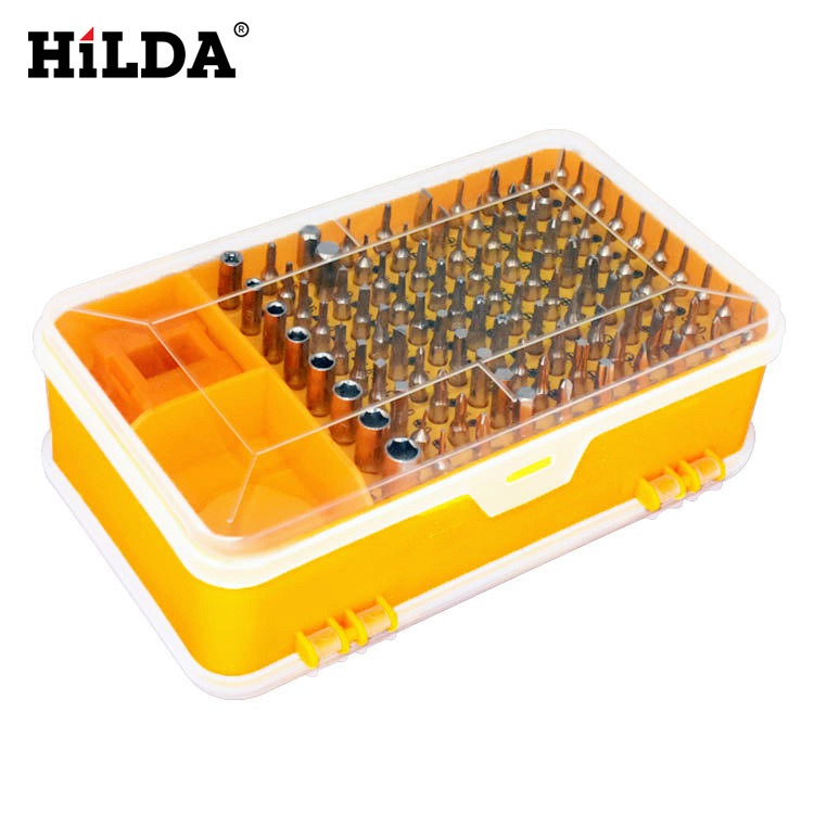 Ventas Directas de la fábrica Hilda 60 sets de Cruz juego de destornilladores destornillador de alta dureza desmontaje herramientas de reparación de teléfonos móviles