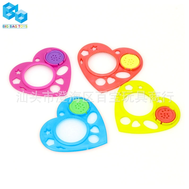 Внешняя торговля Горячая продажа Детское образовательное сердце Десять тысяч цветов линейка Подарочные игрушки Маленькая линейка Творческая картина Десять тысяч цветов линейки игрушки